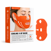 OEM Custom Zeebuckthorn Cafeïne Koelende Hydrogel V-Line Kinmasker Kaaklijn Ontzwelling Contour Look Contourverzorging Beautyproducten