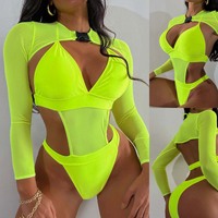 Sexy Mesh Doorzichtige Bikini Cover Up Vrouwen Sarong Badpak Badkleding Strand Mini Jurk Zwemkleding
