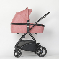 Purorigin 3 en 1 siège d'auto personnalisé professionnel Portable luxe haut paysage léger pliable bébé poussette