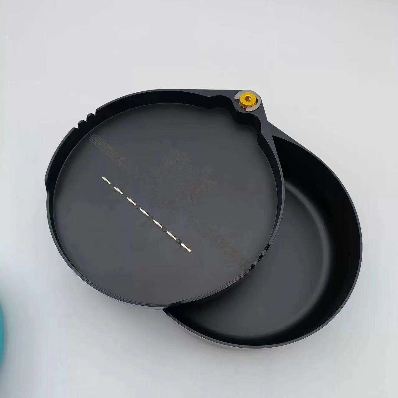 Plateau à appâts [Noir avec bande magnétique simple]