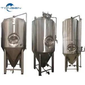 Tonsen 3000L bier brauen ausrüstung automatische bierbrauen system edelstahl bier gärtank