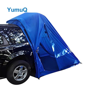 YumuQ Off-Road Pickup Truck Bed Roof Top Camp Topper Accesorios Estante de aleación de aluminio Tiendas de campaña Tacoma 2 Man - Product Image 1