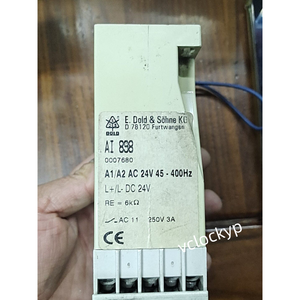 E.Dold &amp;   Monitor de Aislamiento Shne AI 898 DC24V 6K UH AC45-400HZ 230V Sin Usar - Product Image 4