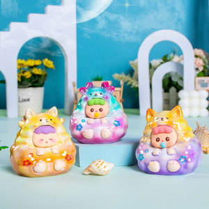 Yu Mo My Melody Blind <b>Box</b> Figurines Resin Craft Gift For Kids 8-13 Years Unisex Collectible Toy - Product Image 1
