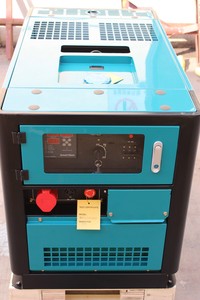 高品質5KVA/5.5KVA/6.5KVAポータブル静音ディーゼル発電機価格 - Product Image 5