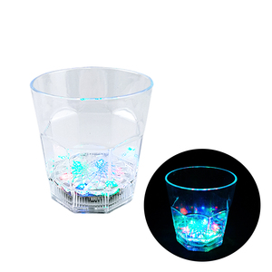 Dẫn ánh sáng lên uống Kính nhấp nháy bia bên cốc đầy màu sắc phát sáng cốc rượu vang dẫn ánh sáng lên Ly whisky - Product Image 2