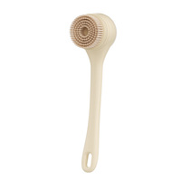 Brosse de bain électrique à long manche avec double engrenage et double vitesse de rotation, étanche IPX7 pour le corps, brosses de bain, éponges