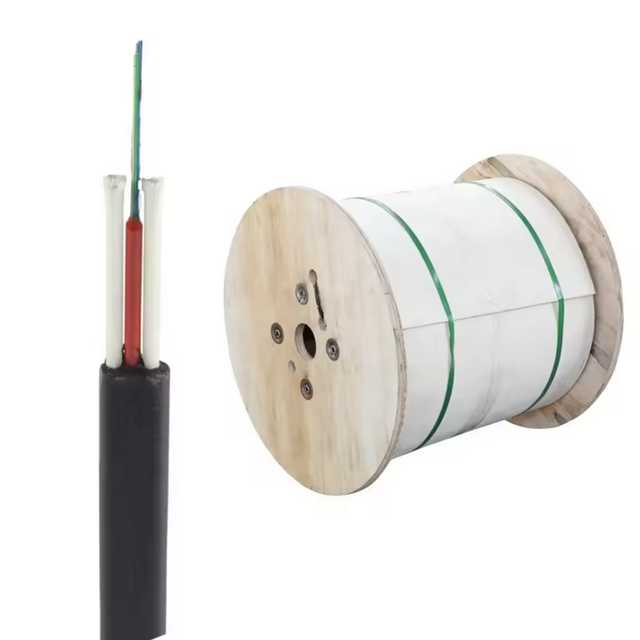 Single Mode Aerial Fiber Optic Cable 6/12 Core Mini ADSS Outdoor Optical Fiber Cables Communication Cables