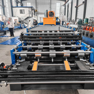 Machine à rouleaux à double couche pour plancher trapézoïdal 840 et trapézoïdal 900, conception personnalisée populaire du Turkménistan - Product Image 5