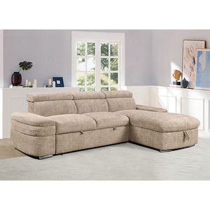 Venta al por mayor OEM: Sofá <span class=keywords><strong>cama</strong></span> <span class=keywords><strong>chaise</strong></span> <span class=keywords><strong>longue</strong></span> de dos plazas con reposabrazos y almacenamiento, diseño europeo, superventas, para sala de estar. - Product Image 2