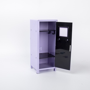 <b>Mini</b> Locker Multi Functional Cute Desktop Storage Organizer Miniature Box <b>Desk</b> Cabinet for Keys Stationery Jewelry Cards Bedroom - Product Image 5
