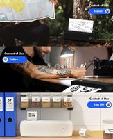 Printer Thermal Mini Portabel A4 Langsung dari Pabrik, Printer A4 Portabel untuk Rumah Tangga, Bluetooth, Kantor, Impresora Portatil