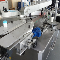 Machine d'étiquetage automatique YIMU pour bouteilles de savon carrées, hexagonales et plates, avec application d'autocollants adhésifs sur le devant et le dos