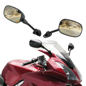 Rétroviseurs latéraux noirs XF-416 adaptés pour HONDA VFR800 <span class=keywords><strong>VFR</strong></span> <span class=keywords><strong>800</strong></span> 2002-2012 <span class=keywords><strong>2011</strong></span> 2010 - Product Image 2