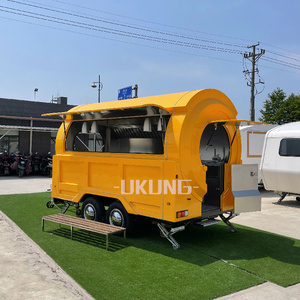 Camion de nourriture mobile de rue de UKUNG, chariot de camping de voyage, remorque de camping-car, van, vélo, remorque de nourriture, vente d'europe, remorque de nourriture mobile - Product Image 3