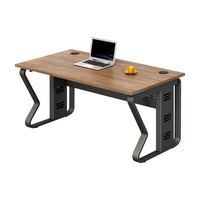 Escritorio de oficina moderno de 32 pulgadas, muebles para el hogar ajustables en altura, escritorios modulares de madera de pie para el hogar y la Oficina