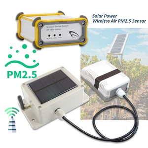 เซ็นเซอร์ตรวจวัดคุณภาพอากาศอัจฉริยะไร้สายพลังงานแสงอาทิตย์ PM2.5 ระดับ P65 สำหรับใช้ในอุตสาหกรรมและที่บ้าน รองรับ IoT ได้รับการรับรองมาตรฐาน CE RoHS ผลิตจากโลหะ - Product Image 3