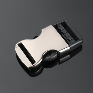 Buckle Metal Adjustable <b>Snap</b> 25mm Zinc Alloy For Backpack Accessories - Product Image 1