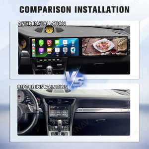 Radio Multimedia para Auto Android con Pantalla Táctil Dual de 12.3 Pulgadas, Compatible con Porsche 911 2012-2019, CarPlay, GPS, Navegación, Unidad Principal - Product Image 2