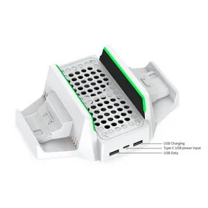 Multifunctional Vertical FAN Stand For Xboxes Series S Cooling Fan Charger X S Console Bracket Stand