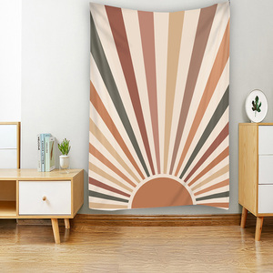 Bohème arc-en-ciel océan lever du soleil coucher de soleil tapisseries 51x60 pouces montagne géométrique abstrait Art impression Hippie décor <span class=keywords><strong>tapisserie</strong></span> - Product Image 6