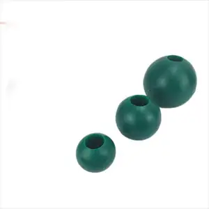 كرة مطاطية مخصصة لإخماد ووضعيات الشاشة المضادة للهزازات كرة سيليكون مطاطية ناعمة مع فتحات
