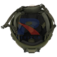 REVIXUN Factory ACH MICH 2002 Casque de protection de tête tactique Casque de combat en aramide/Kevla