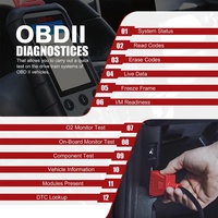 Autel MaxiDiag-herramienta de diagnóstico para coche, escáner OBD2 MD806 Pro, todos los sistemas