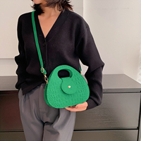 Offre Spéciale sac à bandoulière femmes mode sac à main décontracté feutre sac à main dame pour les femmes