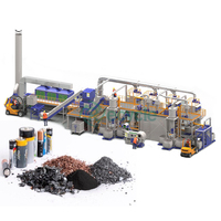 Ligne de production de recyclage de batteries au lithium 300 kg/h, machine de recyclage des déchets électroniques