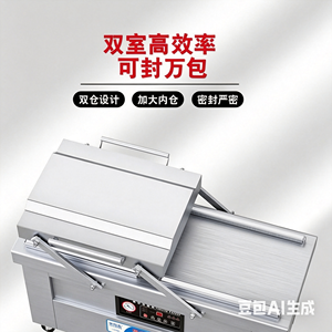 Máquina de Envasado <span class=keywords><strong>al</strong></span> Vacío de Alimentos Automática B600, <span class=keywords><strong>Empacadora</strong></span> <span class=keywords><strong>Industrial</strong></span> por Compresión - Product Image 3