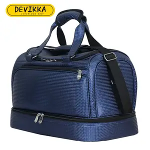 Devikka Hot Selling Fashion Design Große Kapazität PU-Leder Golf Boston Bag Golf Kleider tasche mit Schuhe tui