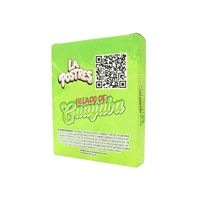 Boîtes en papier découpées sur mesure anti-odeur Exotic Gumbo Cali pour emballage de fleurs 1/8 oz et sachets Mylar de 3,5 g