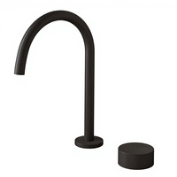 Robinet Mitigeur Monocommande Moderne en Acier Inoxydable à Double Trou pour Cuisine et Salle de Bain, à Poser sur Plan, avec Cartouche Céramique ZY-B736B