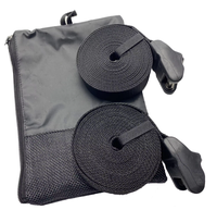 Sangles de fixation réglables pour toit de voiture, pour planches de surf, SUP, kayaks, avec boucles à came
