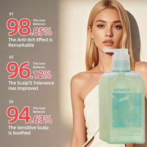 Ensemble de shampooings <span class=keywords><strong>sans</strong></span> <span class=keywords><strong>sulfate</strong></span> 250 ml, anti-allergiques, anti-chute, pour soins capillaires, pour cuirs chevelus sensibles - Product Image 4