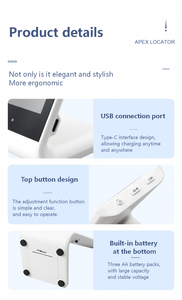 Alat Pengukur Akar Gigi 3D <span class=keywords><strong>Apex</strong></span> <span class=keywords><strong>Locator</strong></span> Mini untuk Endodontik dengan Bahan Plastik Cetakan Khusus - Product Image 5