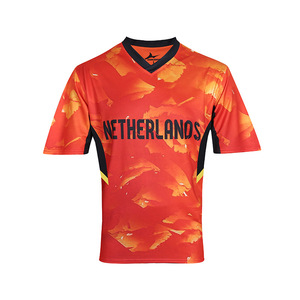 Camiseta <span class=keywords><strong>de</strong></span> Fútbol <span class=keywords><strong>de</strong></span> Manga Corta Ligera con Bandera <span class=keywords><strong>de</strong></span> Múltiples Naciones, Alemania, España, Australia, Estados Unidos, para Fanáticos del Fútbol - Product Image 2