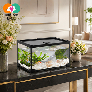 Terrario Ecológico Transparente con Vista a la Selva Tropical para Reptiles, Geckos, Tortugas, Serpientes, Peces y Mascotas - Product Image 1