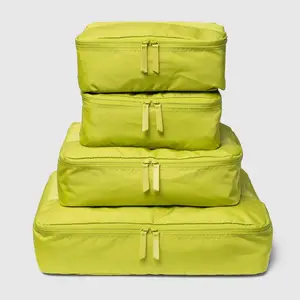 Многофункциональная сумка-Органайзер для багажа, комплект из 4 предметов, дорожная упаковка, кубики для чемоданов