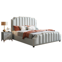 Meuble de maison simple et moderne, lit Double, King/Queen, produit d'usine, livraison directe