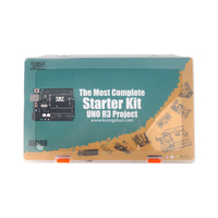 Kit de Inicio Completo con Módulo de Circuito Electrónico para Programación DIY, Proyecto de Educación STEM y Hobby con Tutorial para Placa R3 Arduino