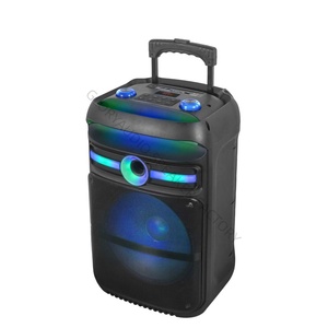 12inch Loa di động với micro RGB đèn Led điều khiển từ xa cho Đảng & sử dụng ngoài trời TWS Aux <span class=keywords><strong>USB</strong></span> TF FM - Product Image 3