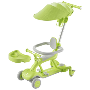 Trottinette pour enfants de <span class=keywords><strong>1</strong></span> à 12 ans, modèles pliants à pédales pour garçons et filles, voiture à bascule pour bébé 5 en <span class=keywords><strong>1</strong></span> avec lumière et musique - Product Image 1