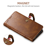 Nouveau design Flip Type Protection complète PU multicouche portefeuille en cuir fente pour carte étui de téléphone avec support pour iPhone 16 15 14 Pro Max