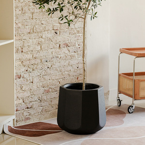 Maceta Hexagonal de Cemento de Magnesio, Estilo Bohemio, Vietnam, para Interiores, Balcón, Sala de Estar, Maceta para Plantas Verdes, Autoirrigable - Product Image 4