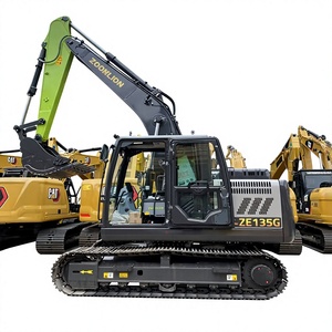 รถขุดตีนตะขาบมือสอง Zoomlion Ze135G พร้อมมอเตอร์ไฮดรอลิก Hitachi Kawasaki น้ำหนักใช้งาน 12 ตัน สภาพดีเยี่ยม - Product Image 1