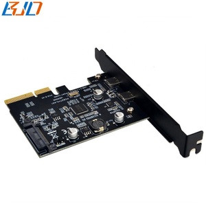 2x10Gbps USB 3.1 Type-C kết nối để <span class=keywords><strong>PCI</strong></span> <span class=keywords><strong>Express</strong></span> <span class=keywords><strong>PCI</strong></span>-E 3.0 4X mở rộng riser thẻ với SATA 15pin cổng điện - Product Image 3
