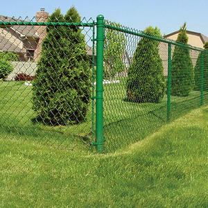 Recinzione a Maglie Concatenate Verniciata a Polvere di Facile Montaggio per Protezione di Coltivazioni in Fattorie e Vigneti - Product Image 1