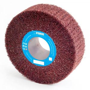 FERVI - RFP200/50F Nonwoven <b>wheels</b> with bore - EAN 8012667300265 ABRASIVES HONING <b>WHEELS</b>, <b>BRUSHES</b> AND BONNETS - Product Image 1